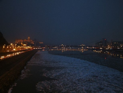Budapest - Burg bei Nacht