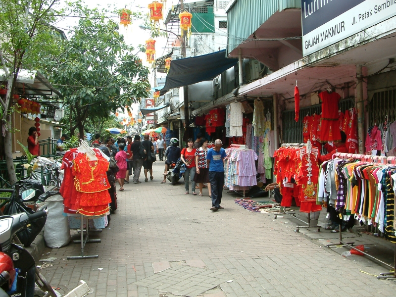 Ladenstrae in Chinatown